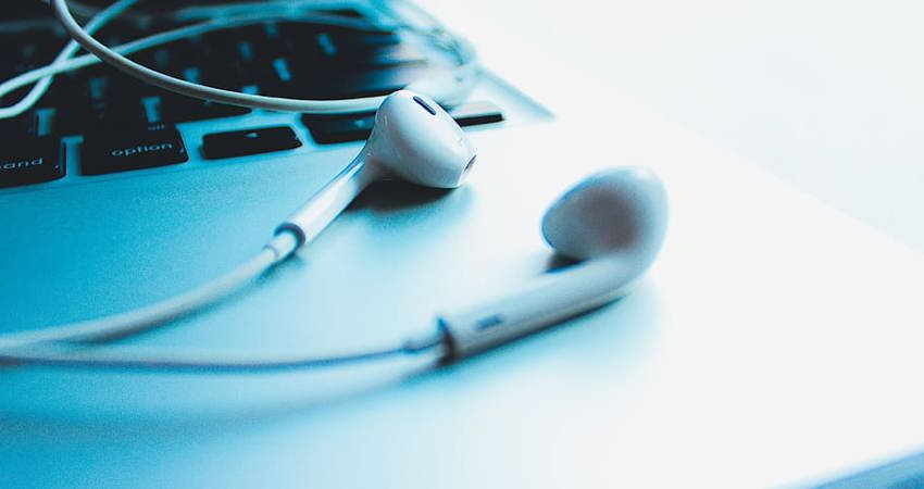 Earbuds block wax from draining out the canal, causing painful infections image