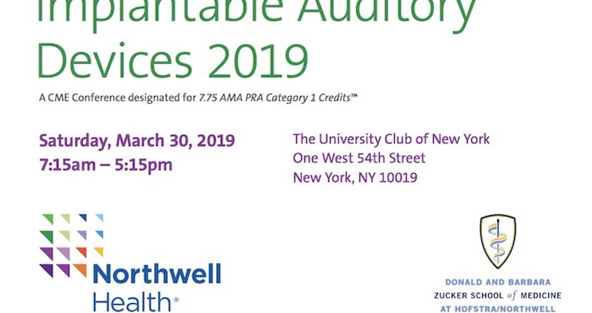 Implantable Auditory Devices 2019 Conference image